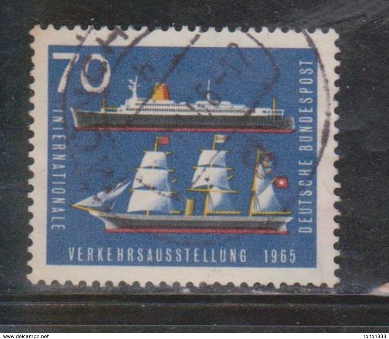 GERMANY Scott # 925 Used - Ships - Used Stamps