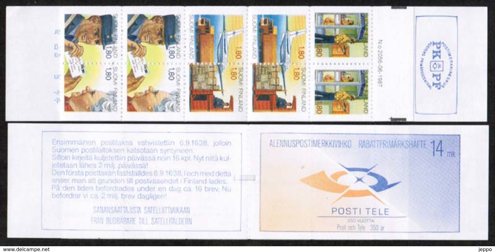 1988 Finland Discount Stamps Booklet MNH **, - Carnets