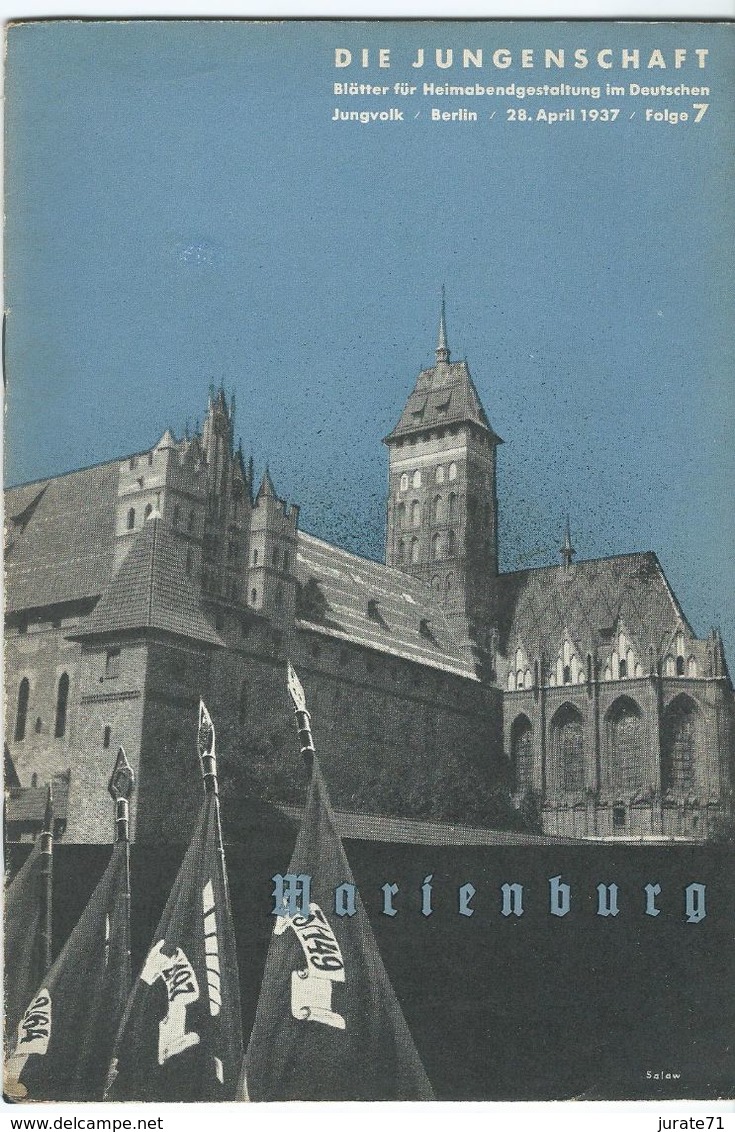 Die Jungenschaft,Folge 7 / 1937, Magazines For Hitlerjugend, Heimabend Im Deutschen Jungvolk, HJ, Pimpf - Hobby & Verzamelen