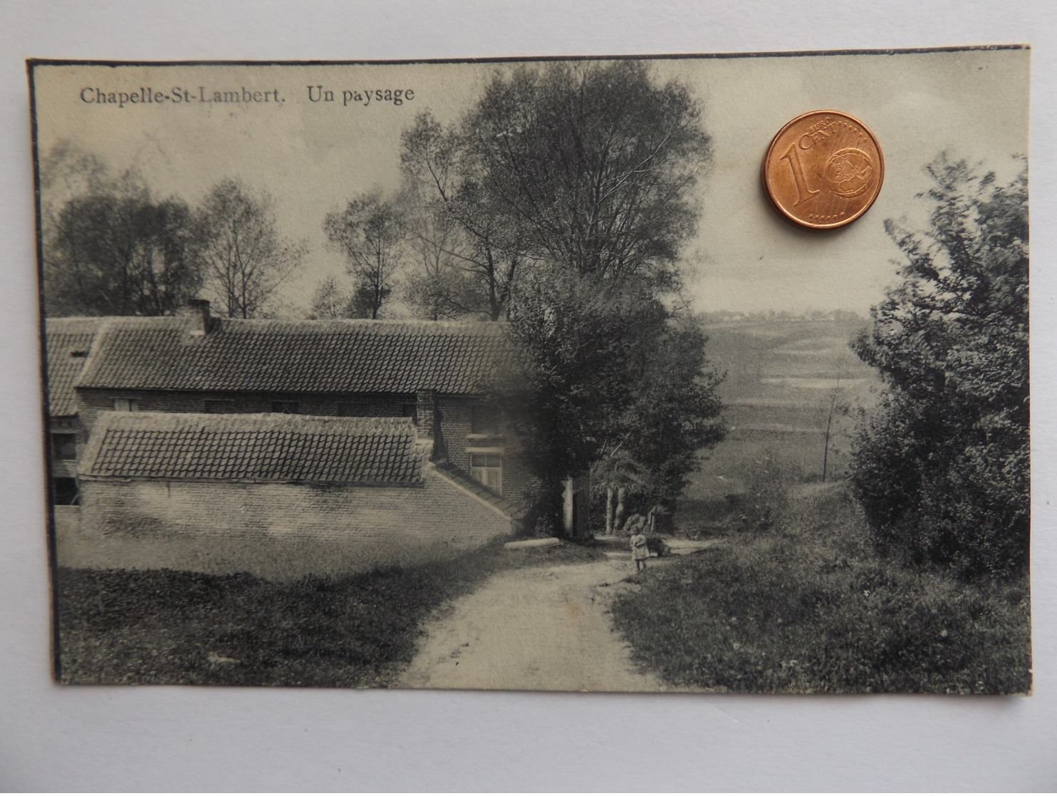 Chapelle St.-Lambert, Un Paysage, Ca. 1910 - Lasne