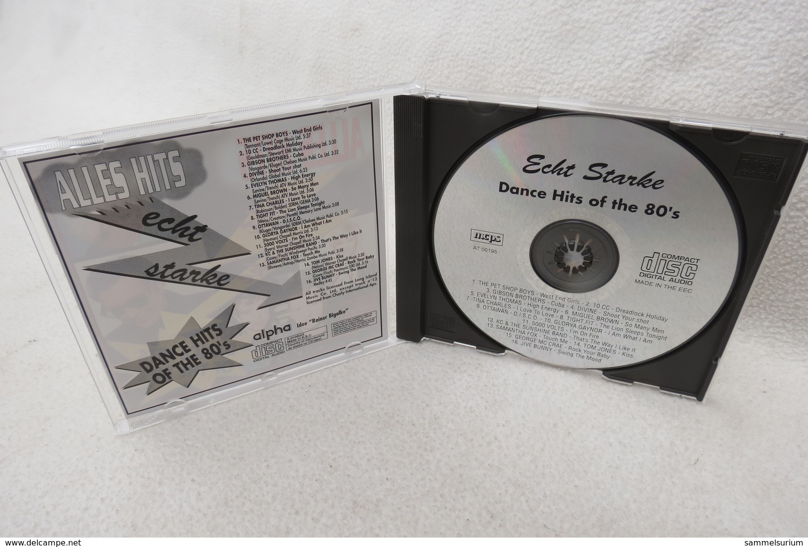 CD "Echt Starke Dance-Hits Of The 80's" Div. Interpreten - Hit-Compilations