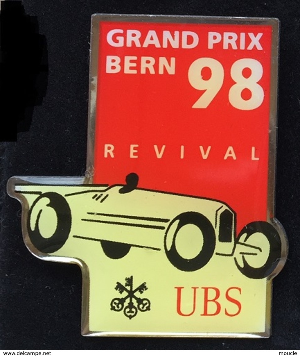 GRAND PRIX BERN 98 - REVIVAL - UBS BANQUE - BANK - SUISSE - SWISS - SCHWEIZ -  COURSE DE VIEILLES VOITURES - (ROSE) - Sonstige & Ohne Zuordnung