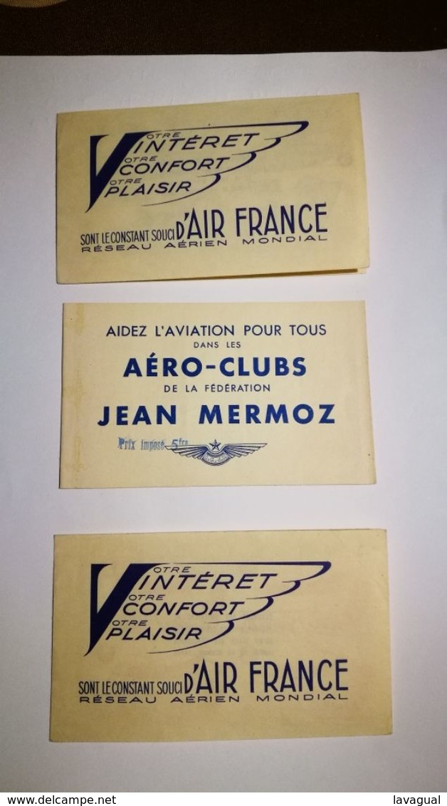 Carnet Aéro-club De Jean Mermoz +avion - Airplanes
