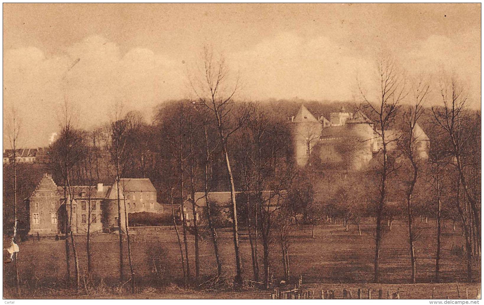 Château De GAESBEEK-lez-BRUXELLES - Vue D'ensemble Prise De La Route De Lennick-St-Quentin - La Maison Du Bailli - Lennik