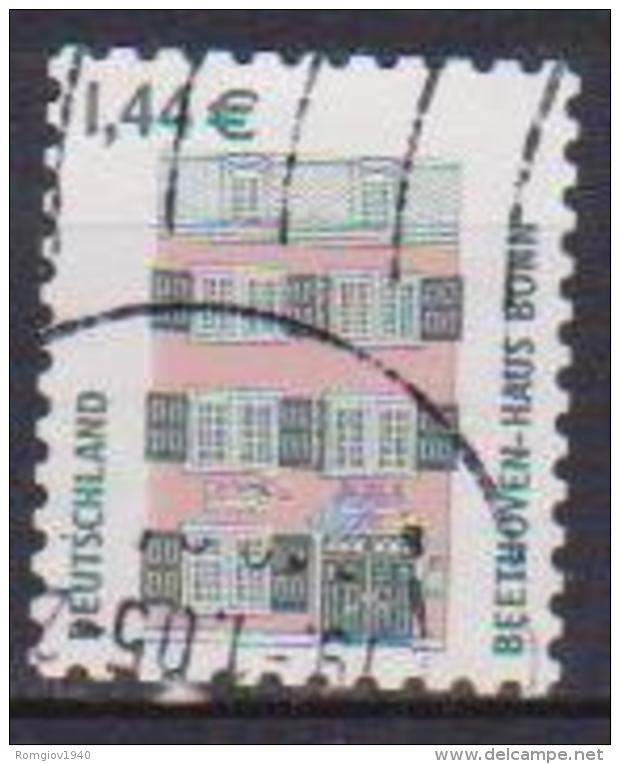 GERMANIA REPUBBLICA FEDERALE 2003 CURIOSITA' SERIE ORDINARIA UNIF. 2138 USATO VF - Usati