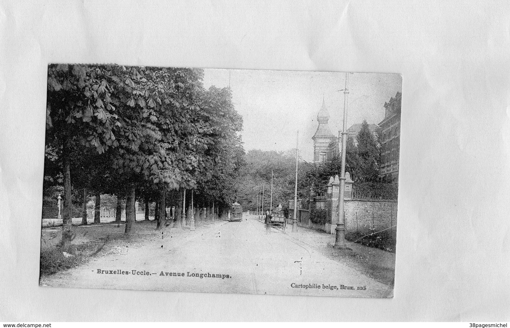 Carte Postale - BELGIQUE - BRUXELLES UCCLE - Avenue Longchamps - Autres & Non Classés