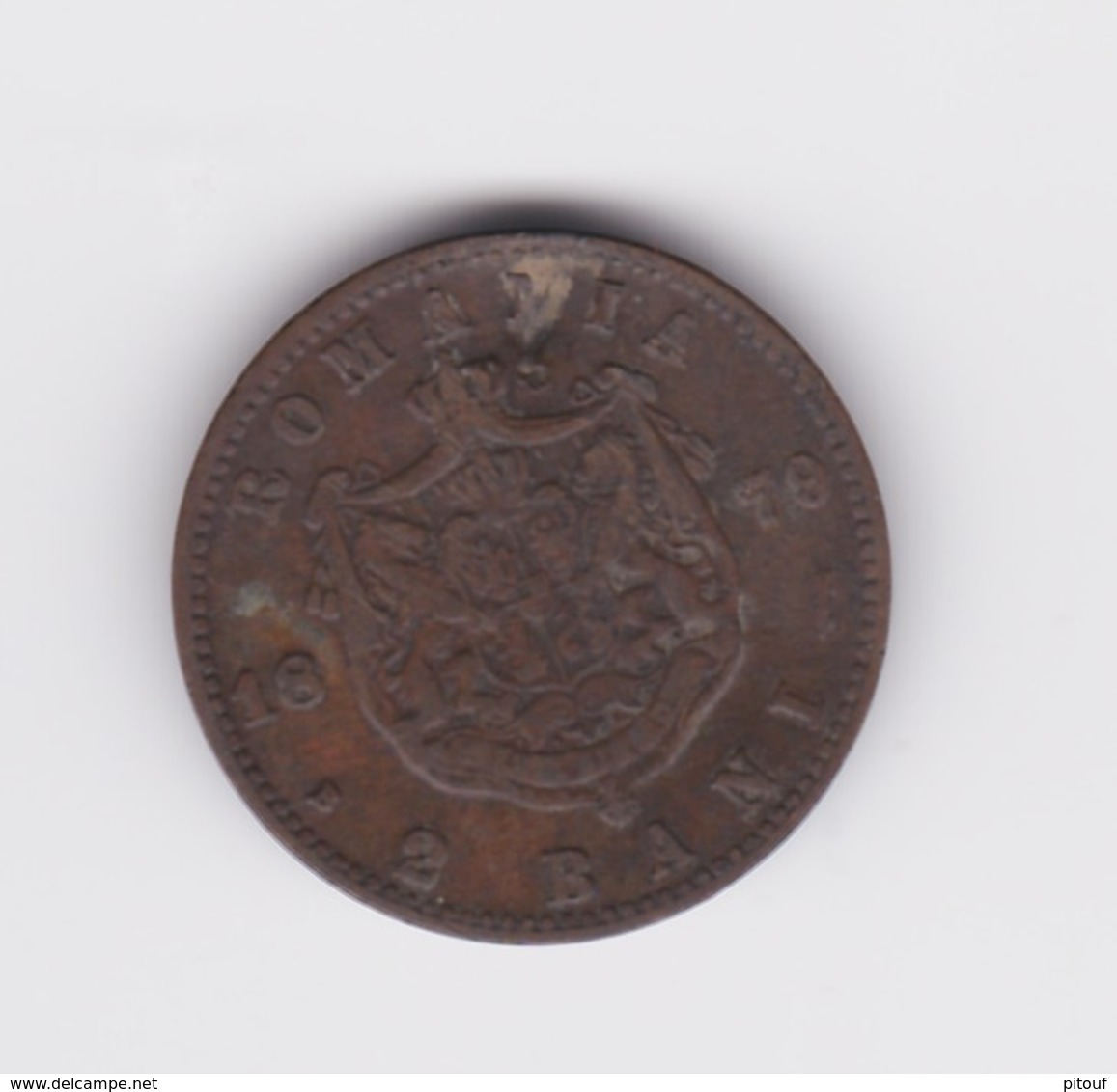 2 Bani 1879  B Bronze TTB Sauf Petite Déformation (petit Coup à L'avers) - Roumanie