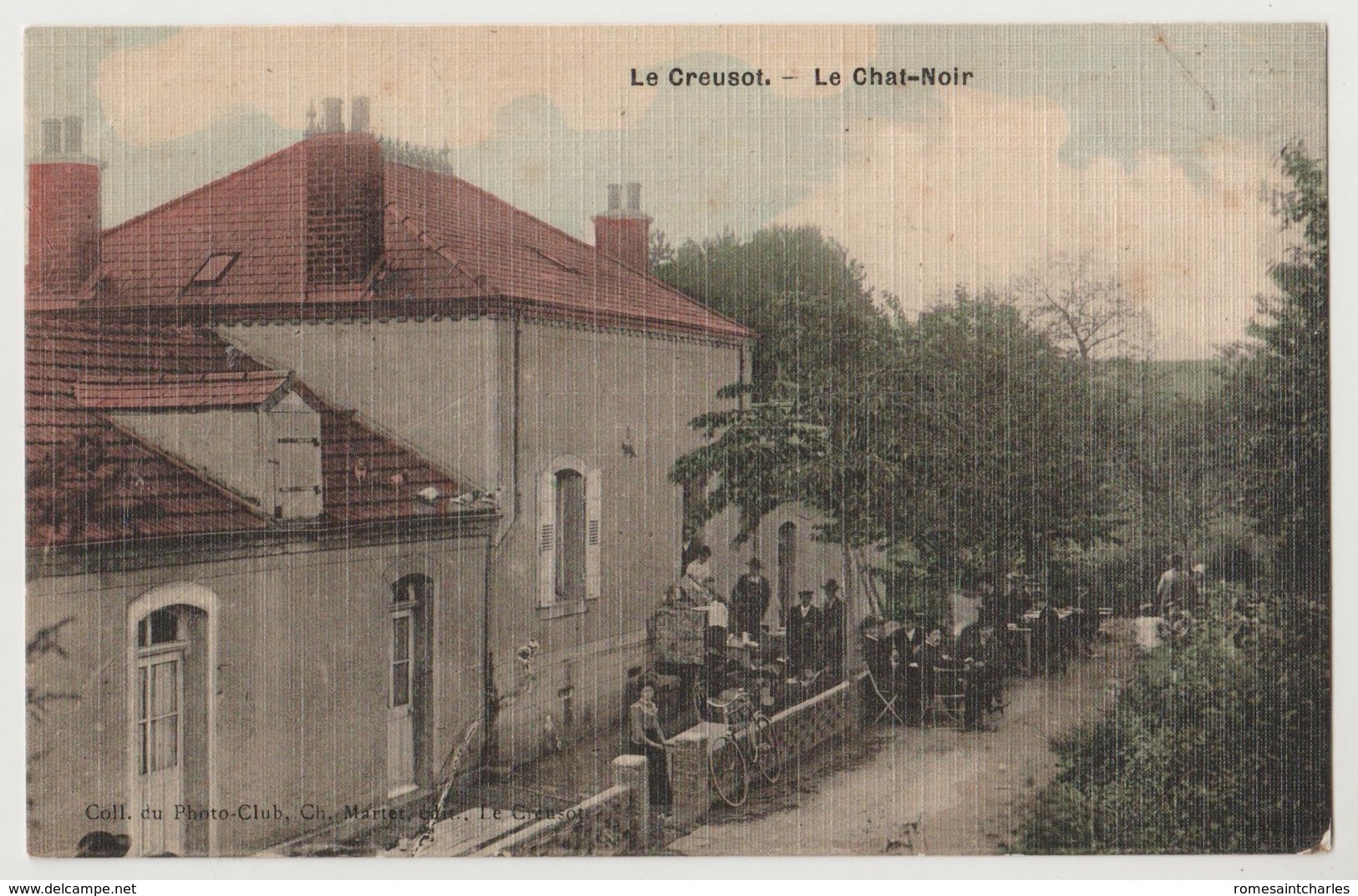 CPA LE CREUSOT Le Chat Noir - Le Creusot