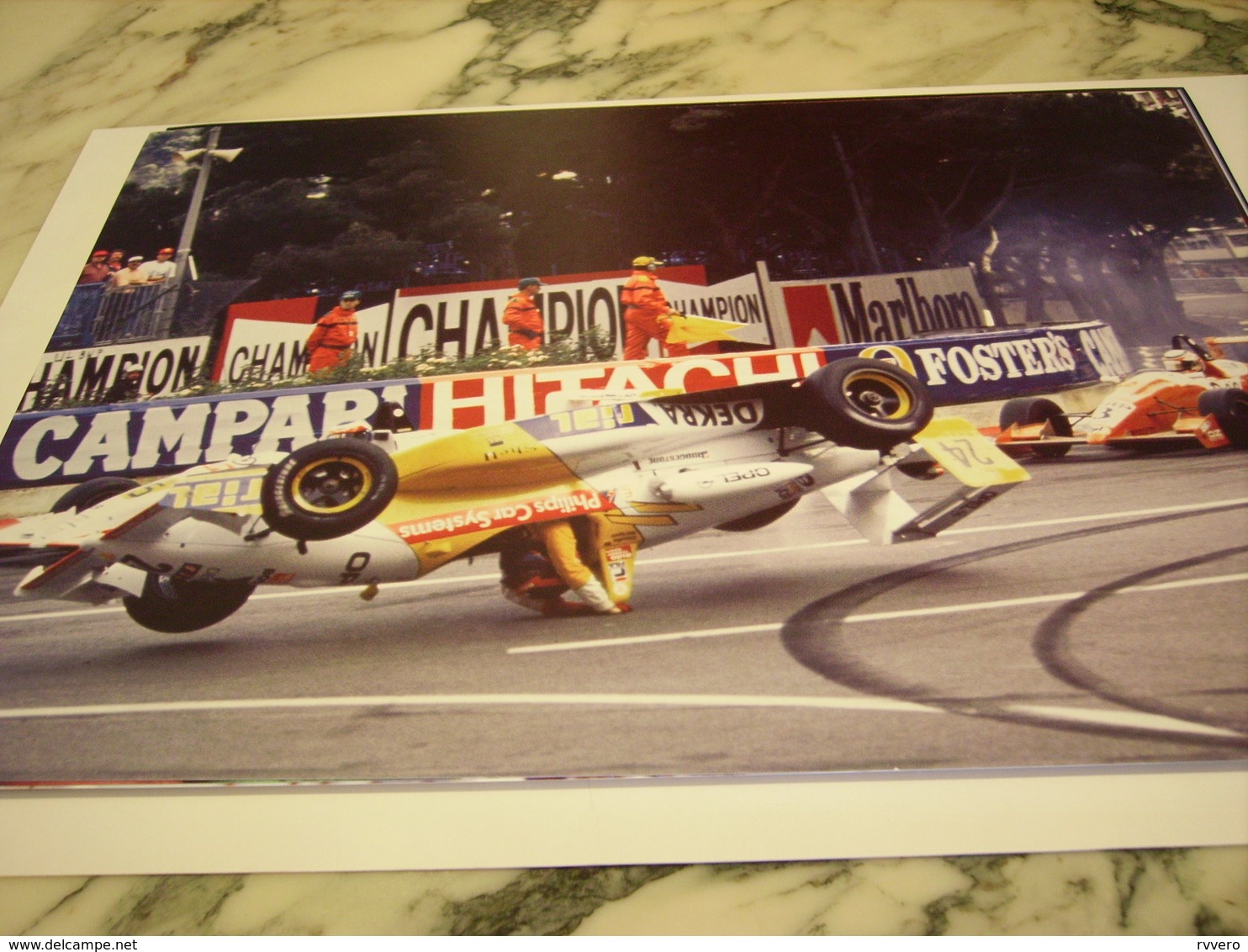 PHOTO CLAUDIA HURTGEN G PRIX DE F 3000 1993 - Automobile - F1