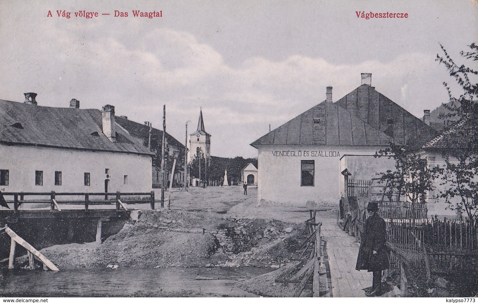 Povazska  Bystrica , 1911 , Hotel + Hostinec - Slovaquie