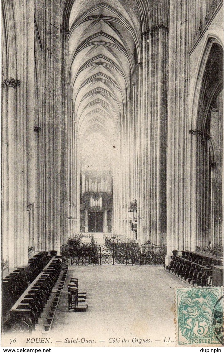 ROUEN - Saint-Ouen - Côté Des Orgues - Rouen