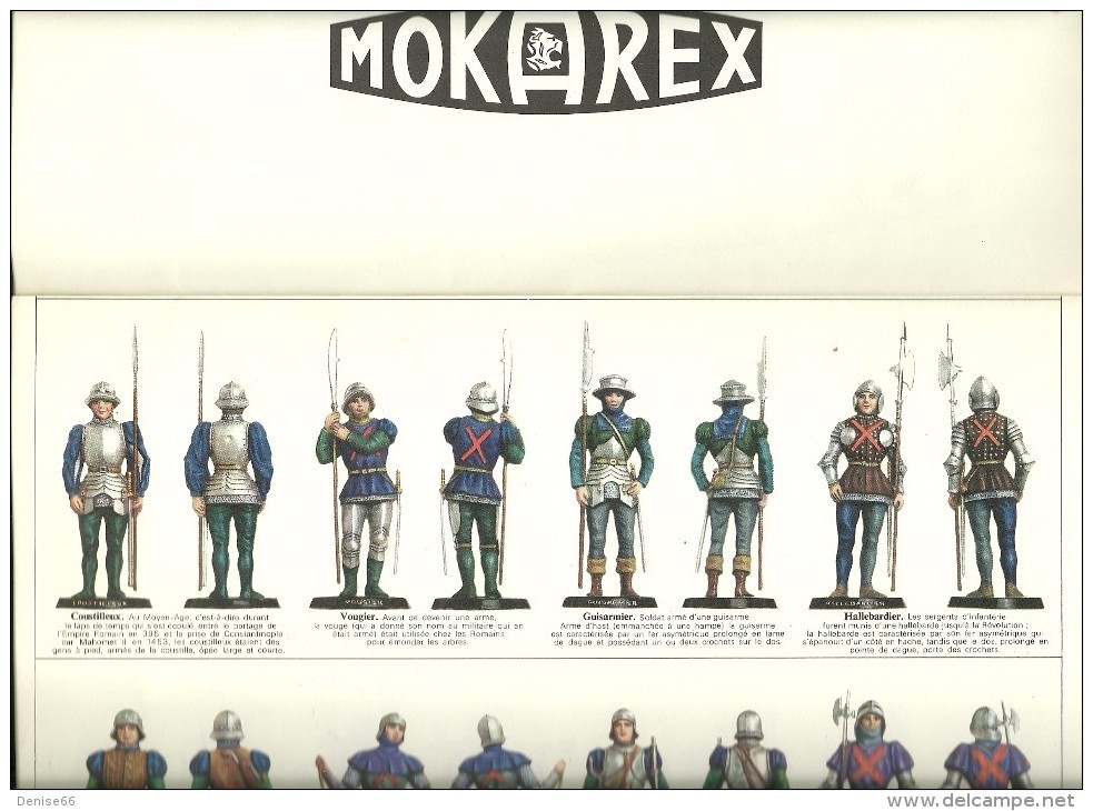 JEU D’ÉCHECS MOKAREX - 8 Planches Complètes Pour Décorer Les Figurines Du XV° Siècle - - Documenti Storici