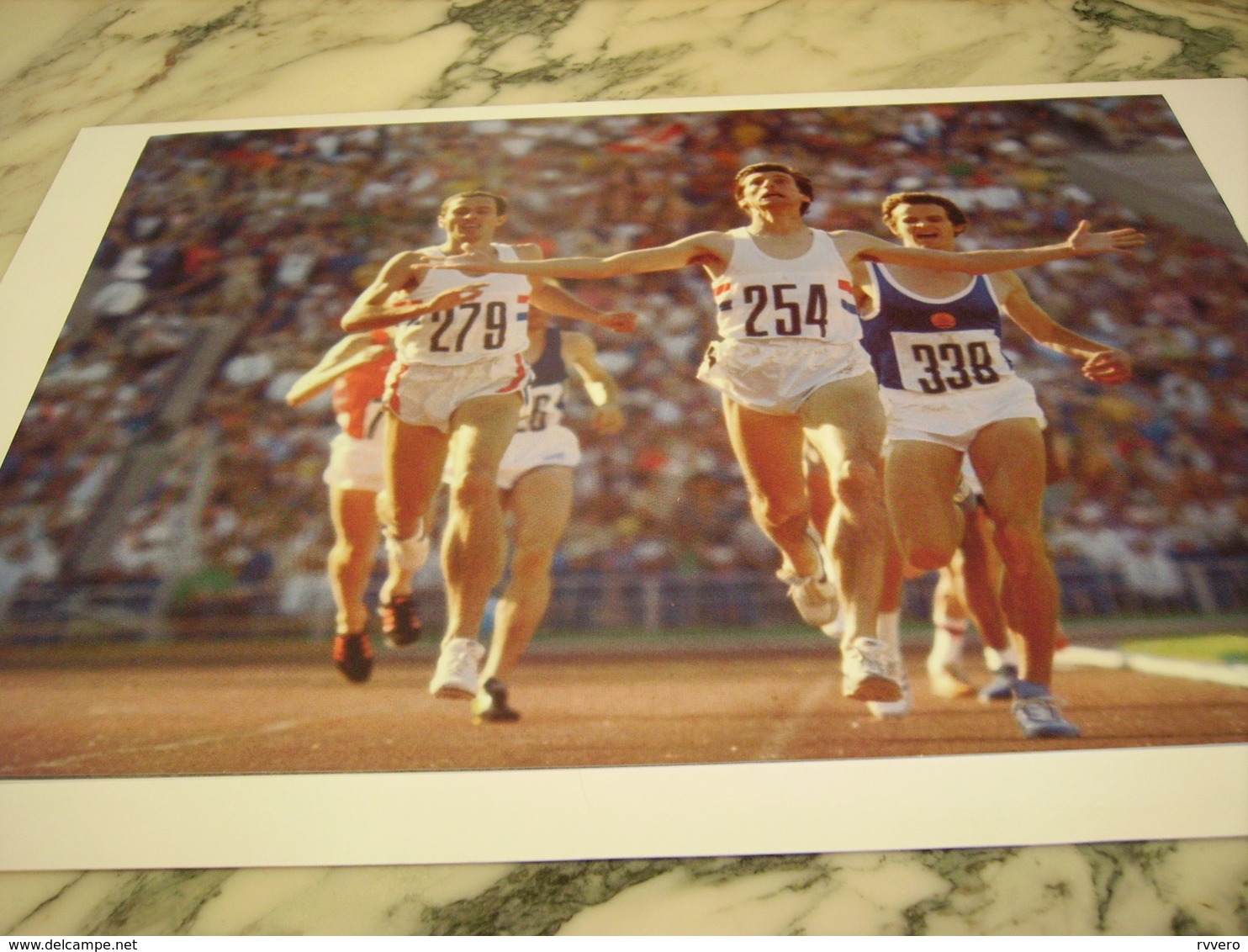 PHOTO  SEBASTIAN COE JO DE MOSCOU 1980 - Athletics