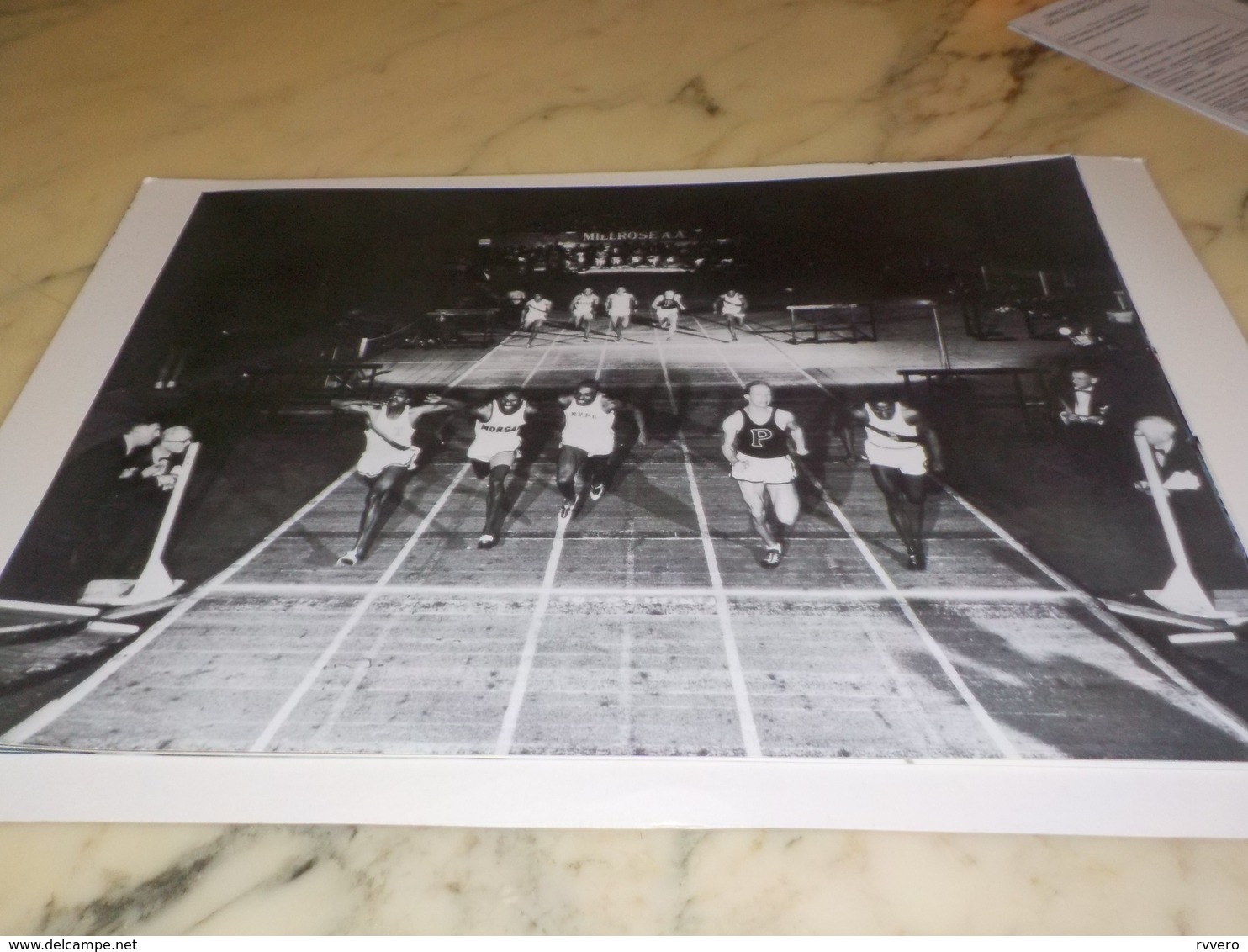 PHOTO LES 60 YARDS AUX MILLROSE GAMES NEW YORK 1956 - Athlétisme