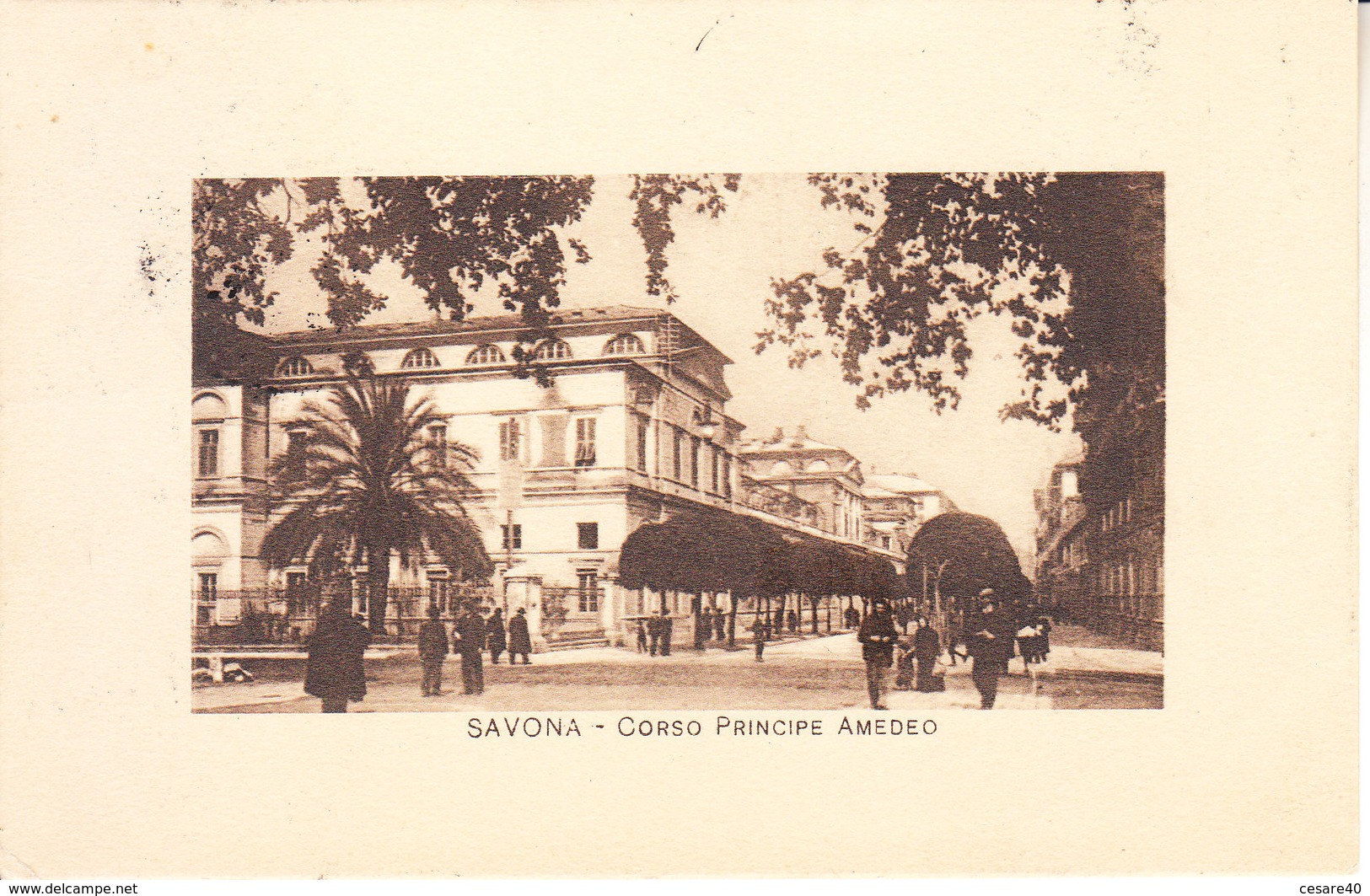 ITALIA - SAVONA -  Corso..... ...... - Animata, 1913 - MAG. 2016 - 213 - Savona