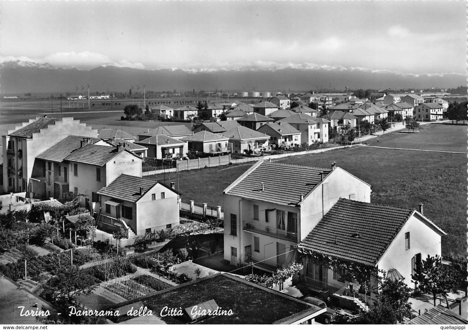 07472 "TORINO - PANORAMA DELLA CITTA' GIARDINO"  VERA FOTO,S.A.C.A.T. 1089 CART NON SPED - Autres & Non Classés