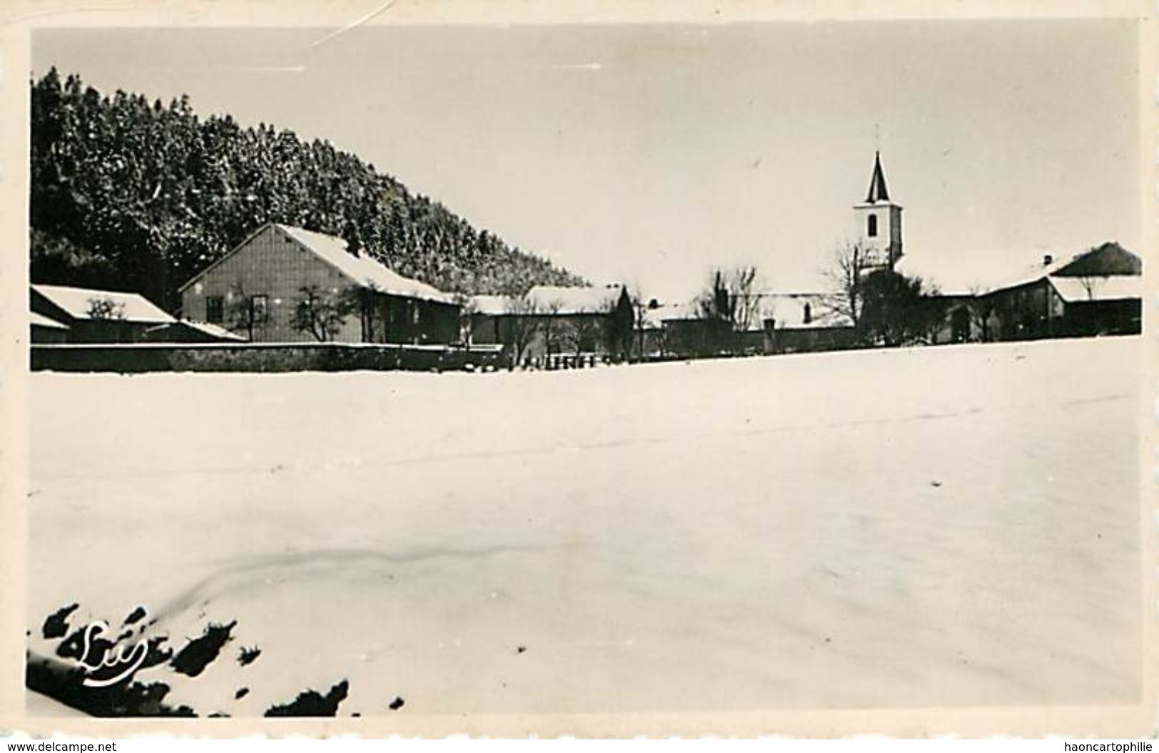 88 : Saint Jean Du Marché  Sous La Neige  Semi Moderne - Autres & Non Classés