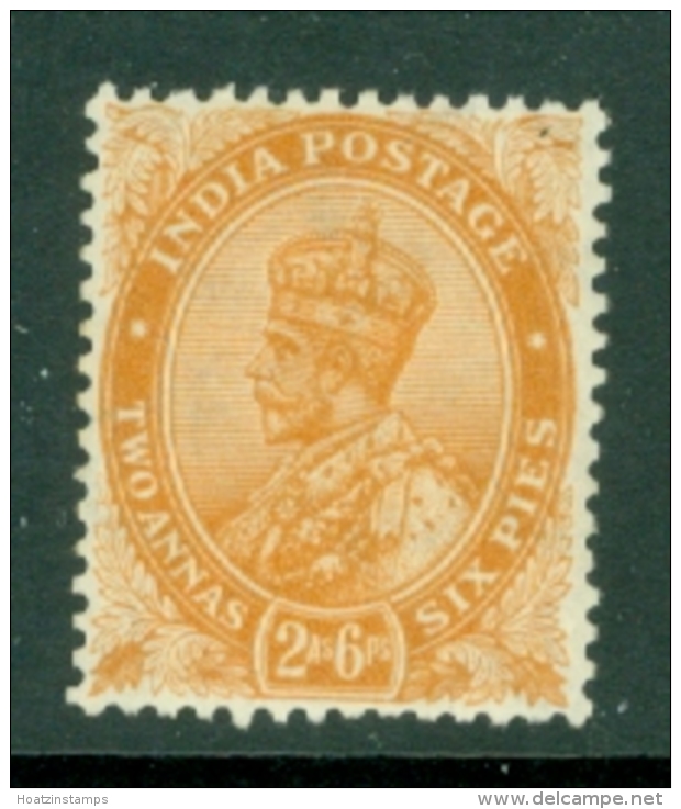 India: 1926/33   KGV      SG207    2a 6p     MH - 1911-35 King George V