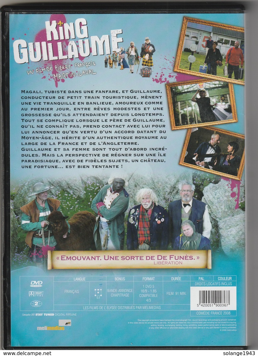 DVD King Guillaume Avec Florence Foresti    Etat: TTB Port 110 Gr Ou 30gr - Comedy