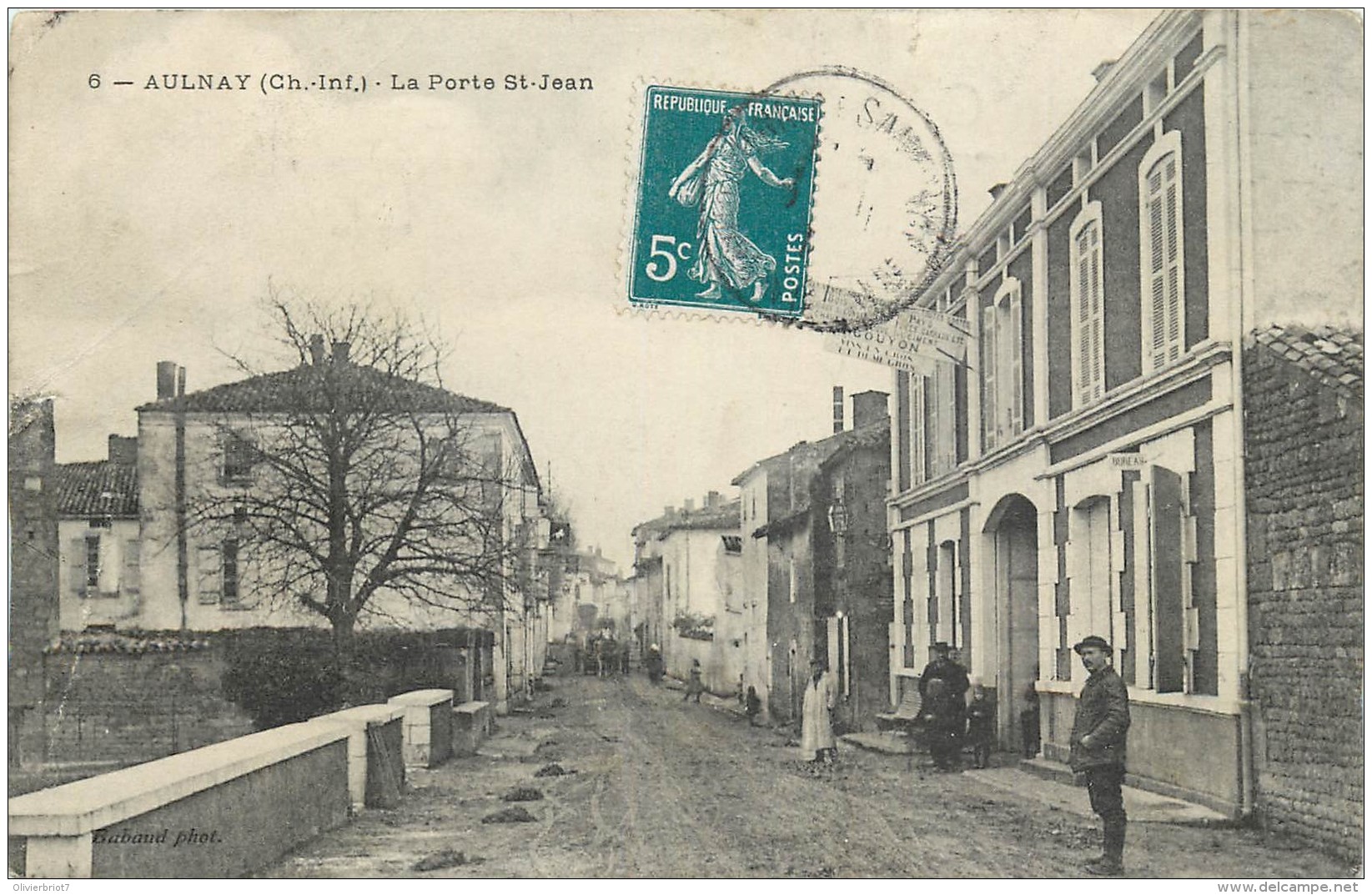 France - 17 - Aulnay - La Porte Saint-Jean - Aulnay