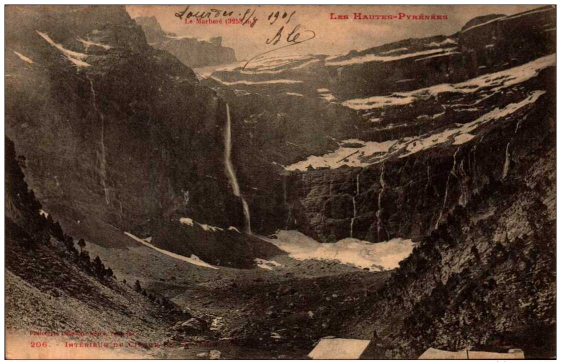 Hautes Pyrénées  - 2 Cartes  -  Chien Des Pyrénées - Cirque De Gavarnie -  SC71-8  - R/V - Autres & Non Classés