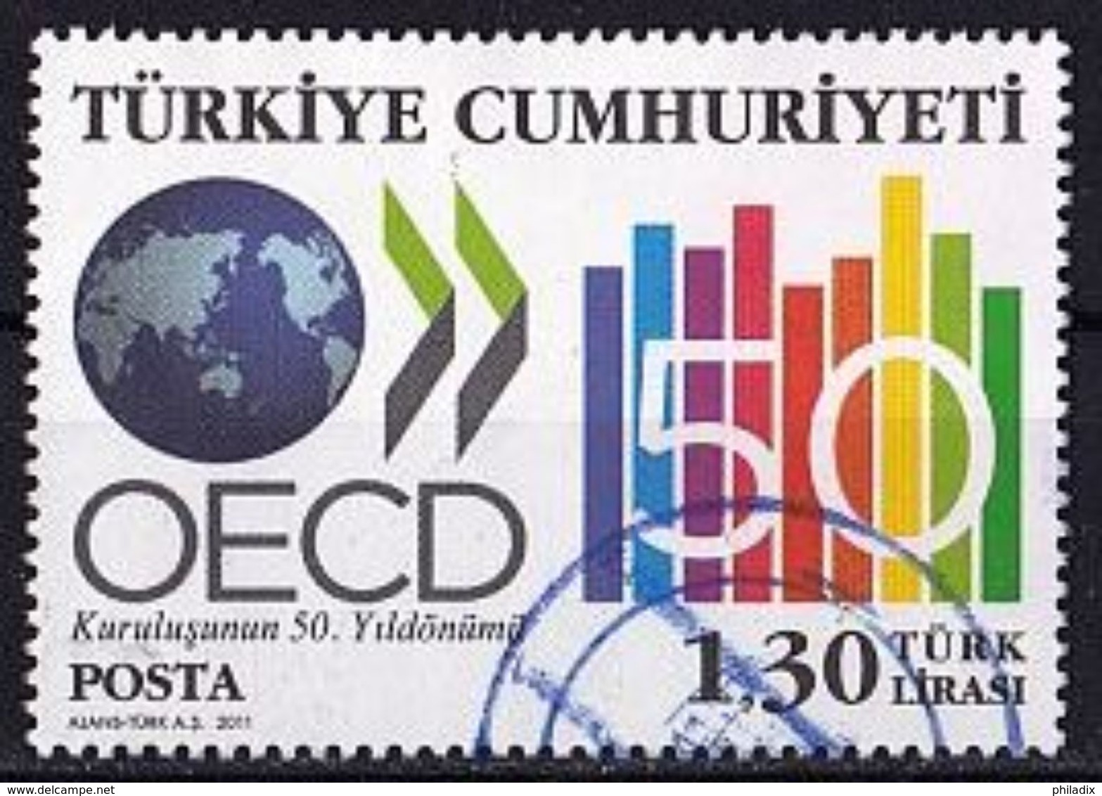 TÜRKEI Mi. Nr. 3880 O (A-5-39) - Used Stamps