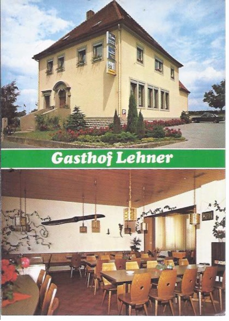 Rüdenhausen Bei Kitzingen - Gasthof Lahmer - Mehrbild (2) **AK-06-439** - Kitzingen