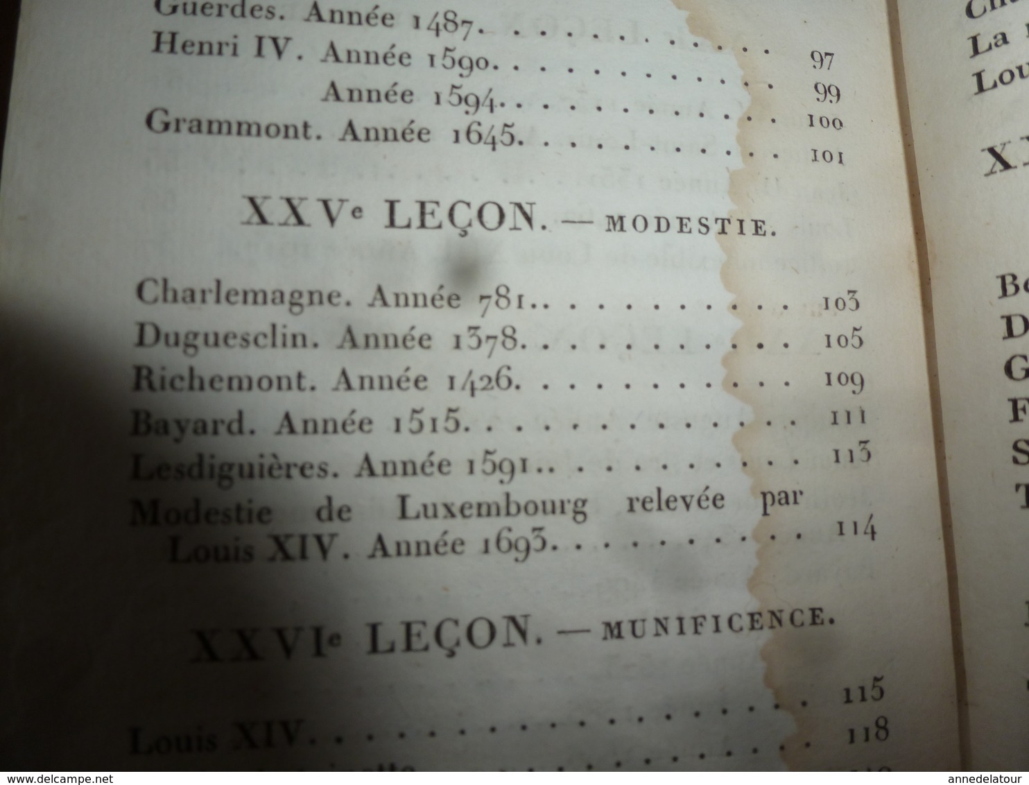 18?? Du Guesclin, Bois-Rosé et Sully,Henri IV, etc  Instruction sur la Chevallerie, sur les Armées ,sur les Armes...etc