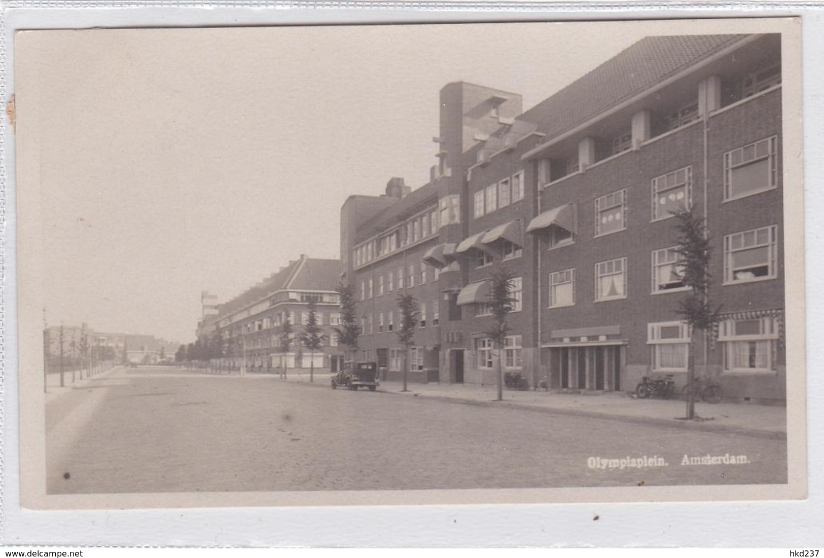 Amsterdam Olympaplein Oude Auto's # 1929    1542 - Amsterdam