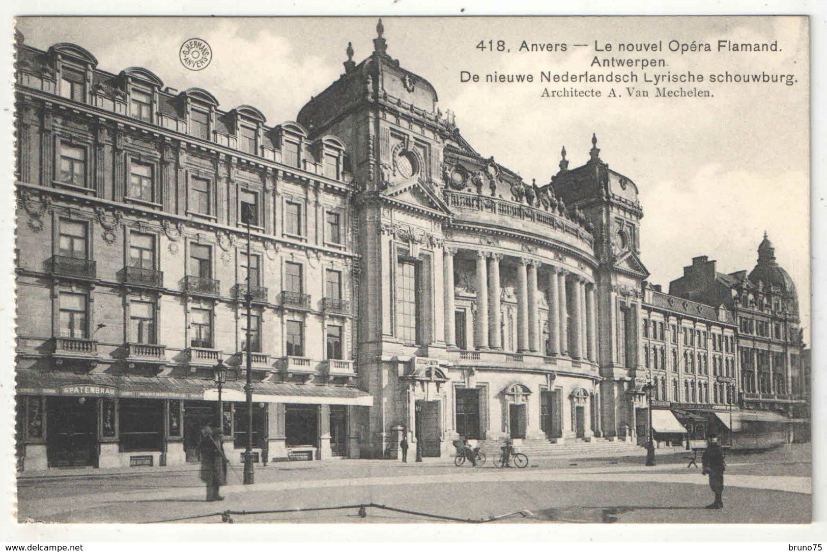 ANVERS - Le Nouvel Opéra Flamand - Hermans 418 - Antwerpen