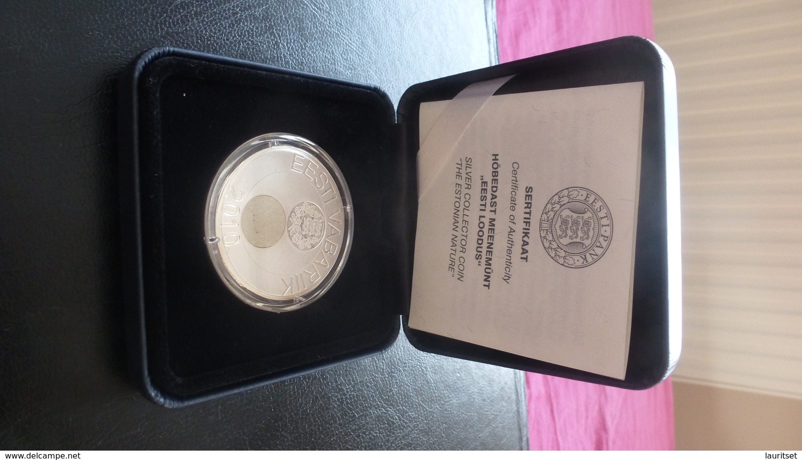 ESTLAND Estonia 2010 Silver Coin Silbermünze - Estonie