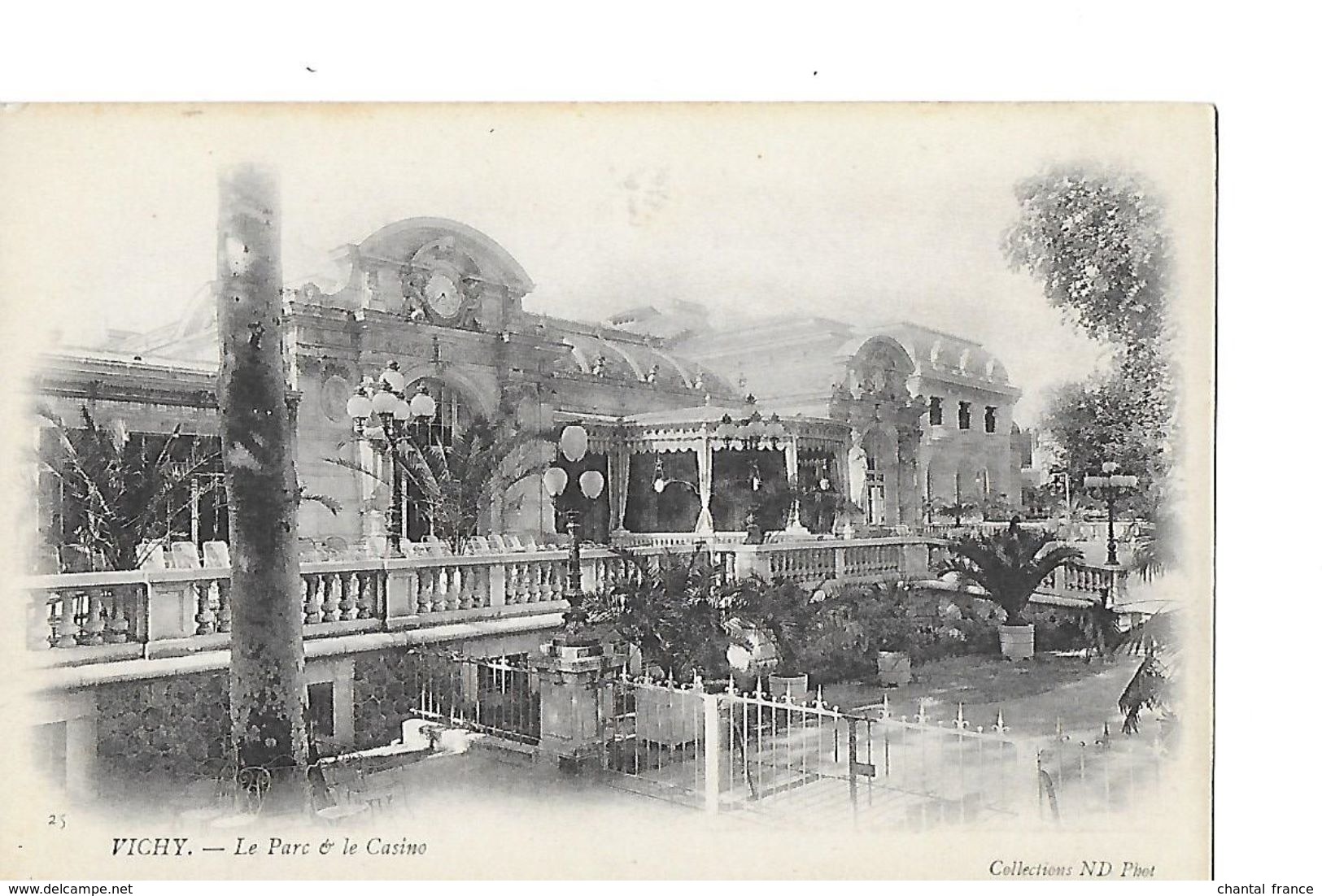 4  Cpa Précurseurs (1900, 1902) : Vichy : Panorama, Parc Et Casino, Source Célestins + Statue Carrier-Bellevue - Vichy