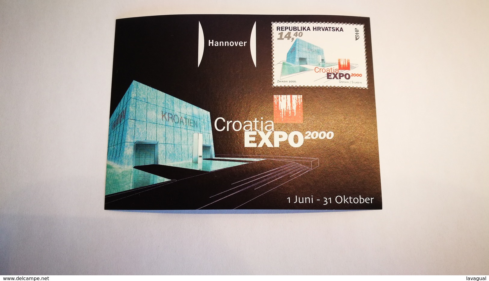 Bloc "croatia Expo 2000" - 2000 – Hanovre (Allemagne)