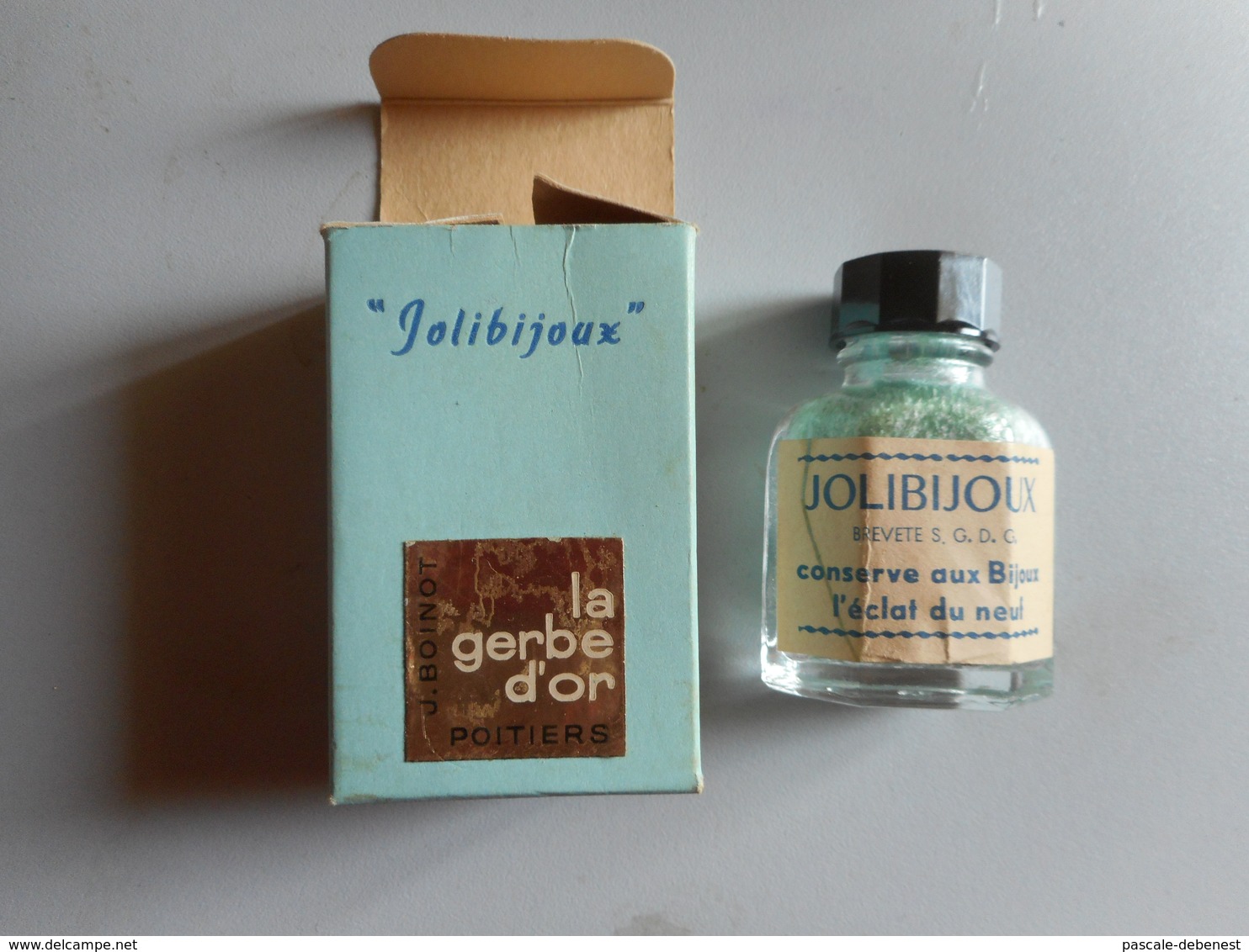 Ancien Flacon De Produit "jolibiloux" - Supplies And Equipment