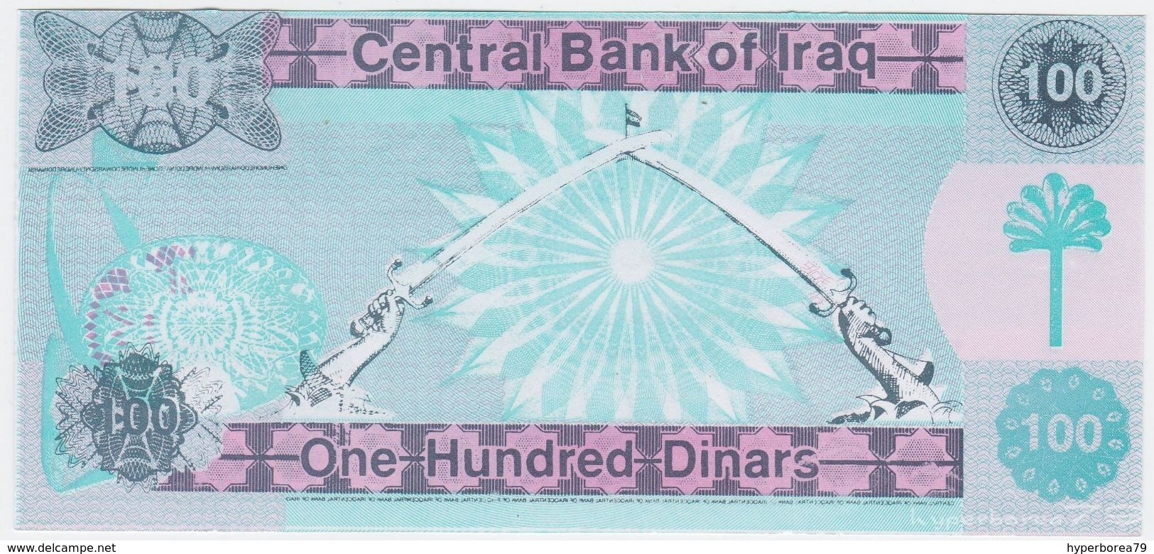 Iraq P 76 - 100 Dinars 1991 ( 2003 Reprint ) - UNC - Iraq