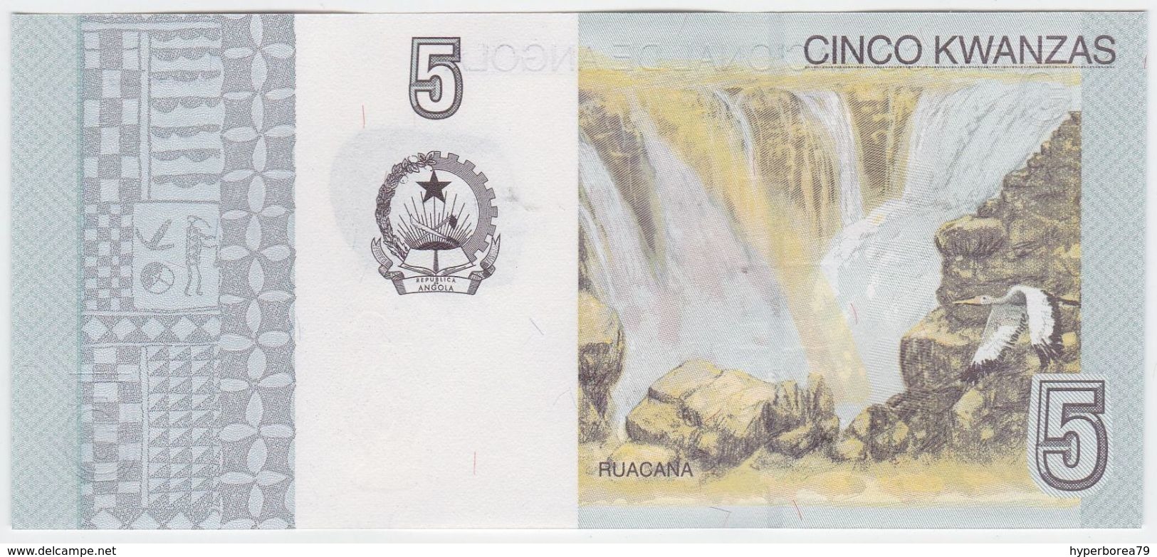 Angola NEW - 5 Kwanzas Oct 2012 ( 2017 ) - UNC - Angola