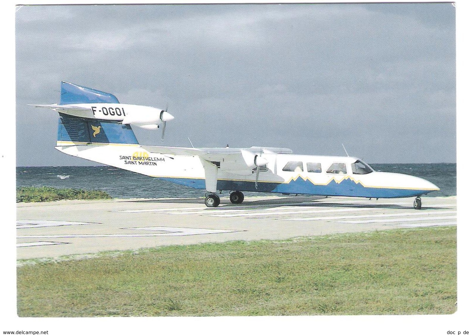 Air Saint Barthelemy Saint Martin - Pilatus BN-2A Mk III-2 Trislander - Avion - Flugzeug - Plane - Airplane - 1946-....: Moderne