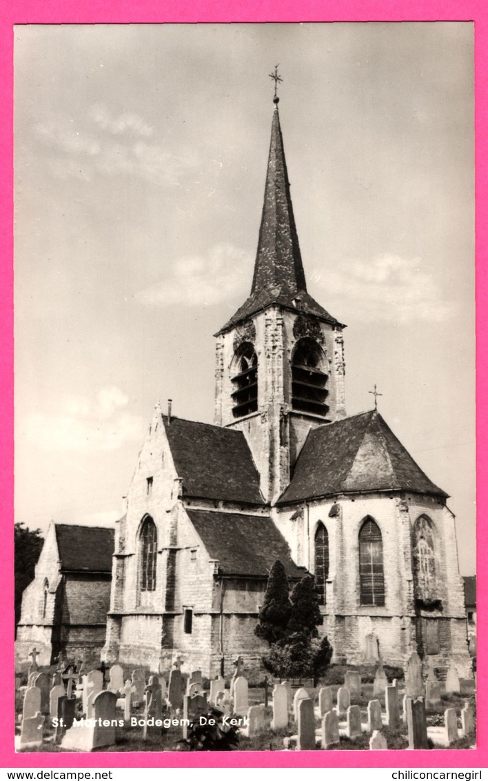 St Martens Bodegem - De Kerk - Cimetière - Eglise - EDW - Dilbeek