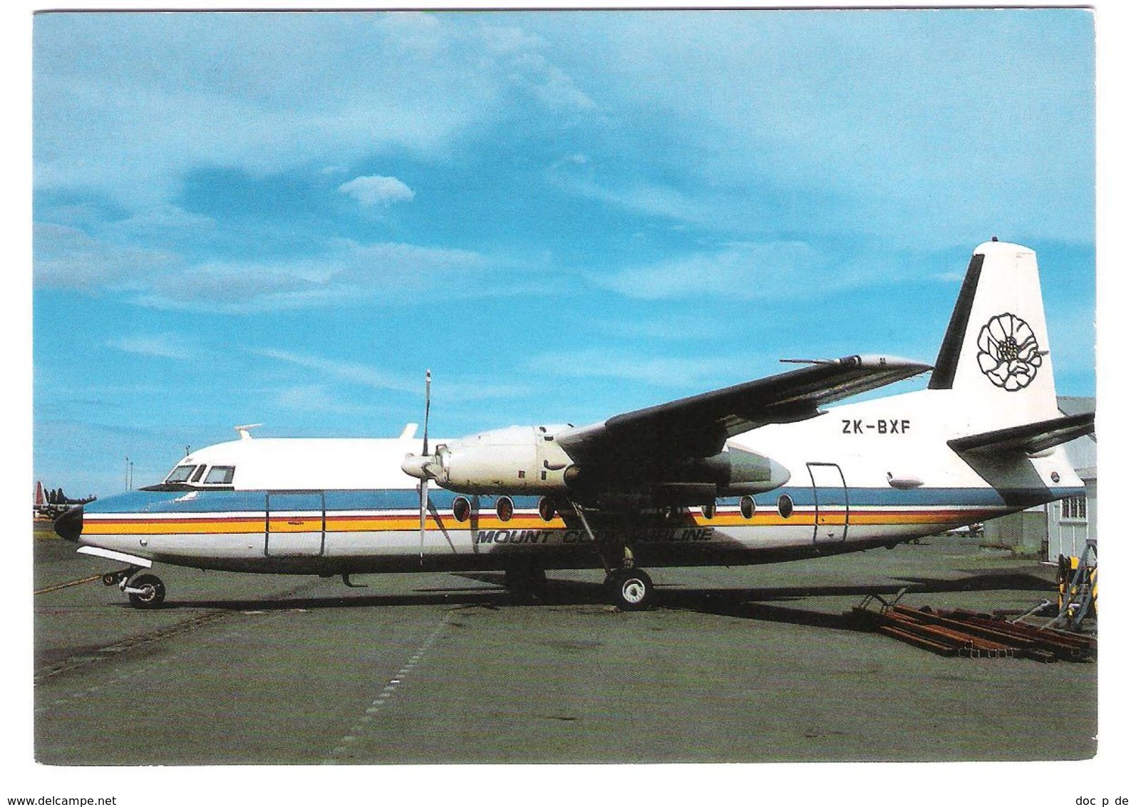 Mount Cook Airline - Fokker F-27-100 - Avion - Flugzeug - Plane - Airplane - 1946-....: Moderne