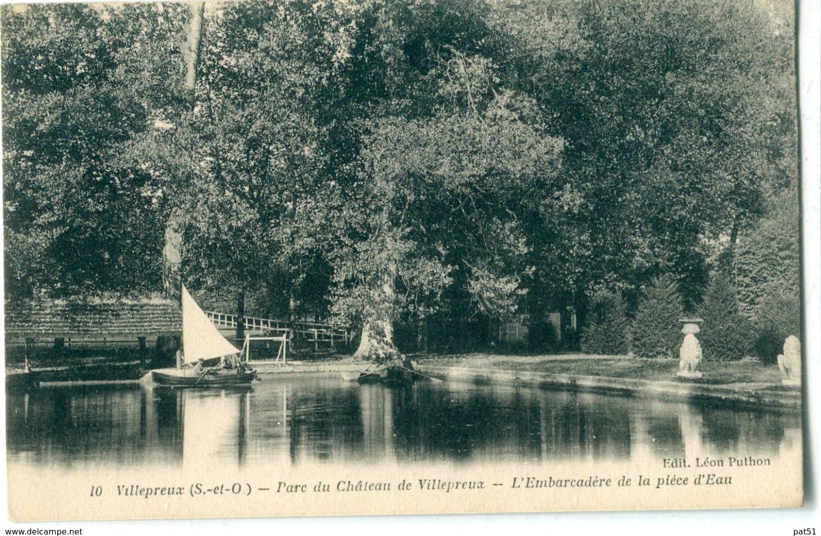 78 - Villepreux : L' Embarcadère De La Pièce D'eau - Villepreux