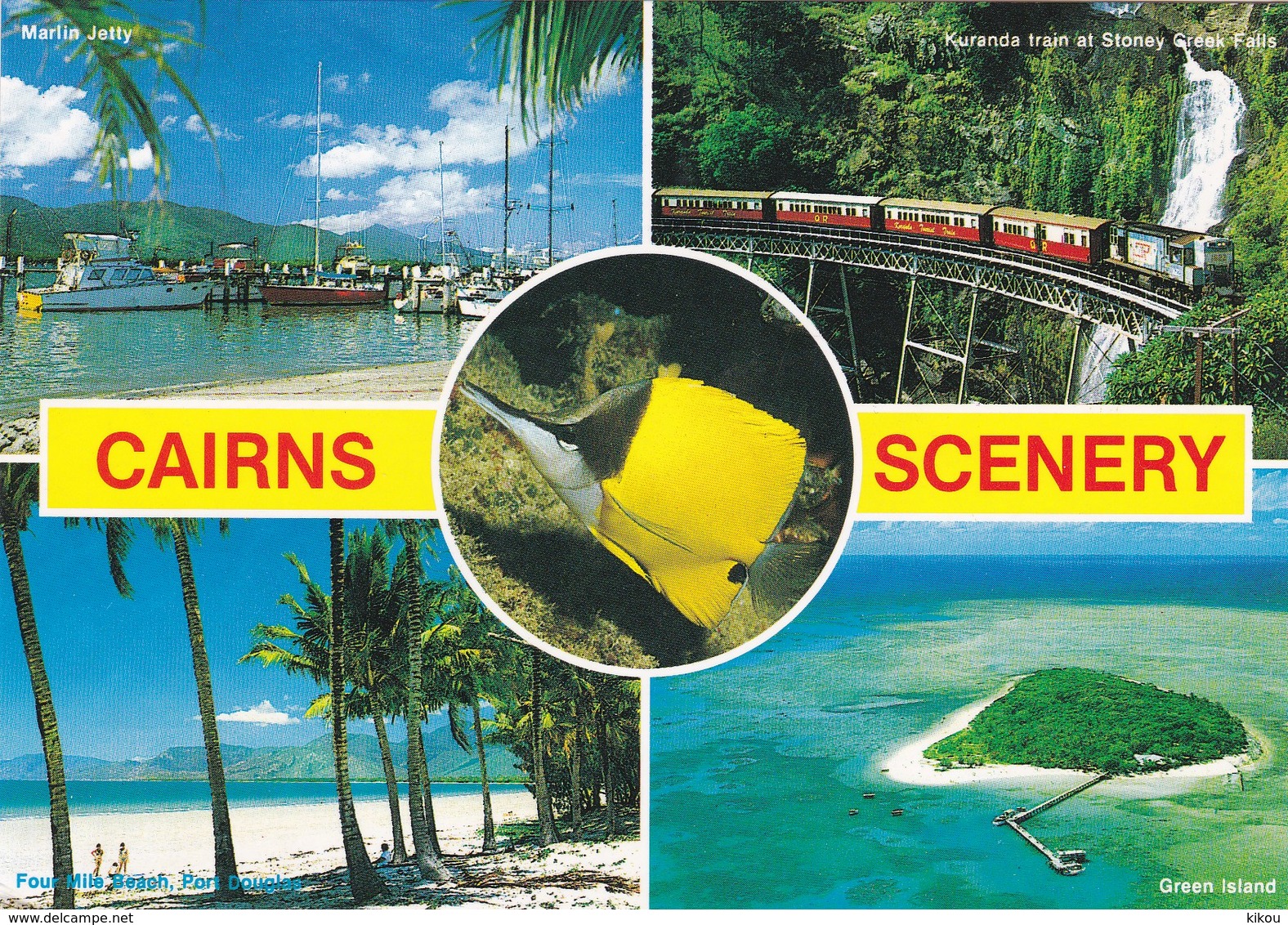 CAIRNS  Scenery - Paysages De Cairns - Carte Multivues - - Cairns