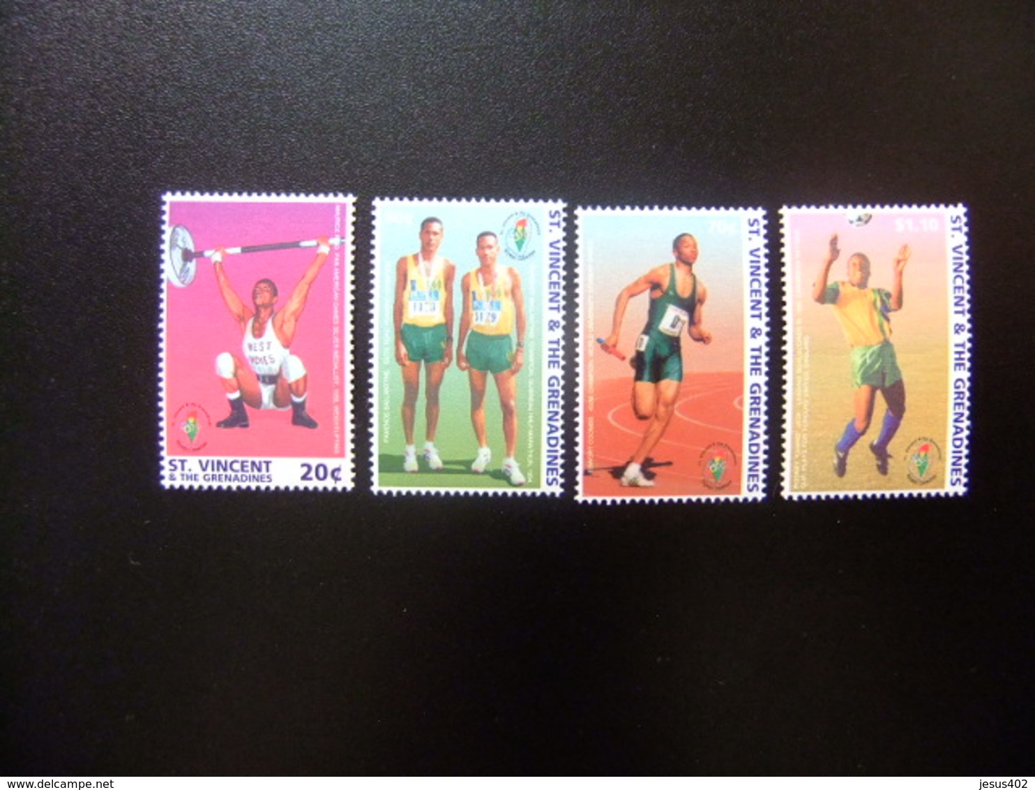 ST. VINCENT The GRENADINES 1996 Jeux Olympiques D' étè à Atlanta Yvert  2903 / 2906 ** MNH - St.Vincent Y Las Granadinas