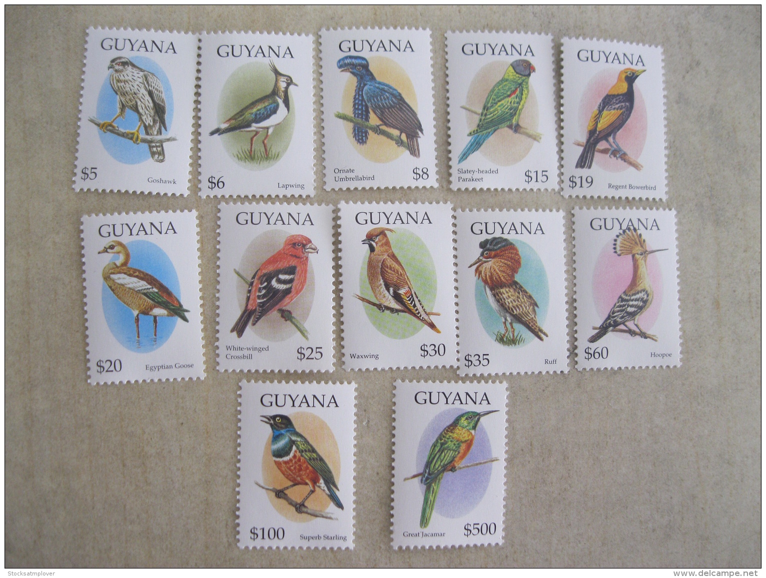 Guyana Birds 1995 - Guyana (1966-...)