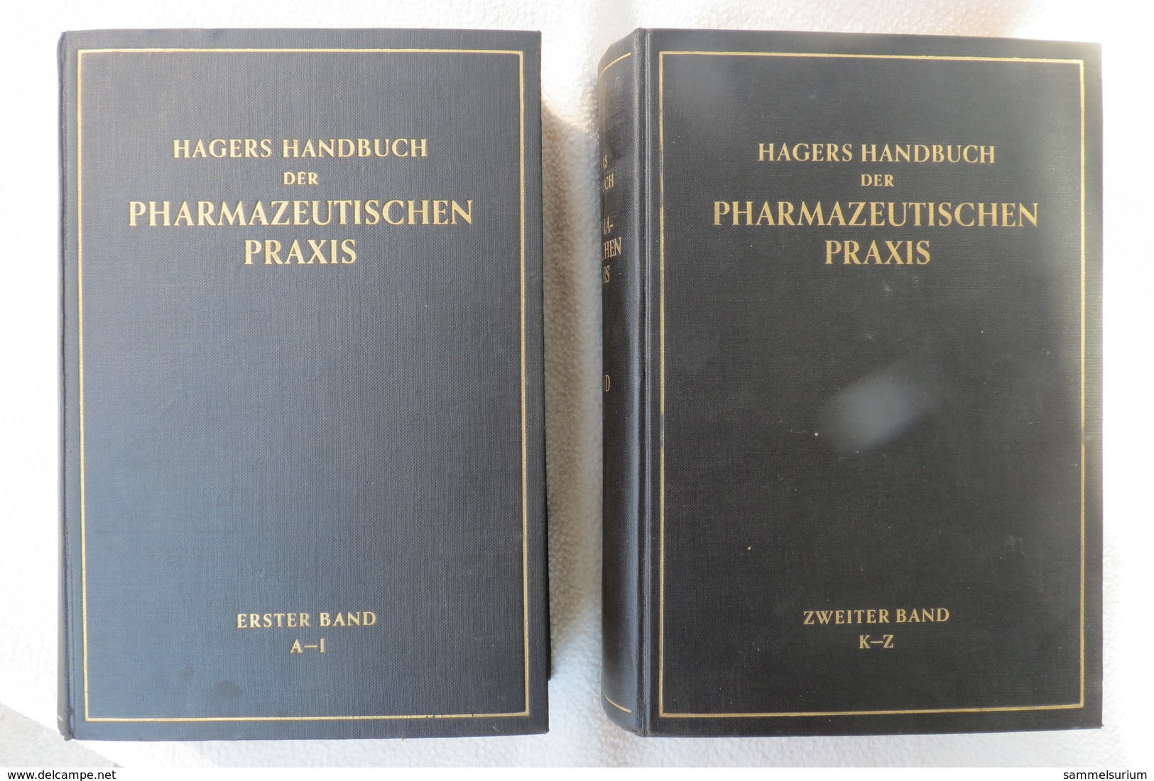 Hagers Handbuch Der Pharmazeutischen Praxis Von 1949, Band 1 (A-I) Und 2 (K-Z) - Gezondheid & Medicijnen