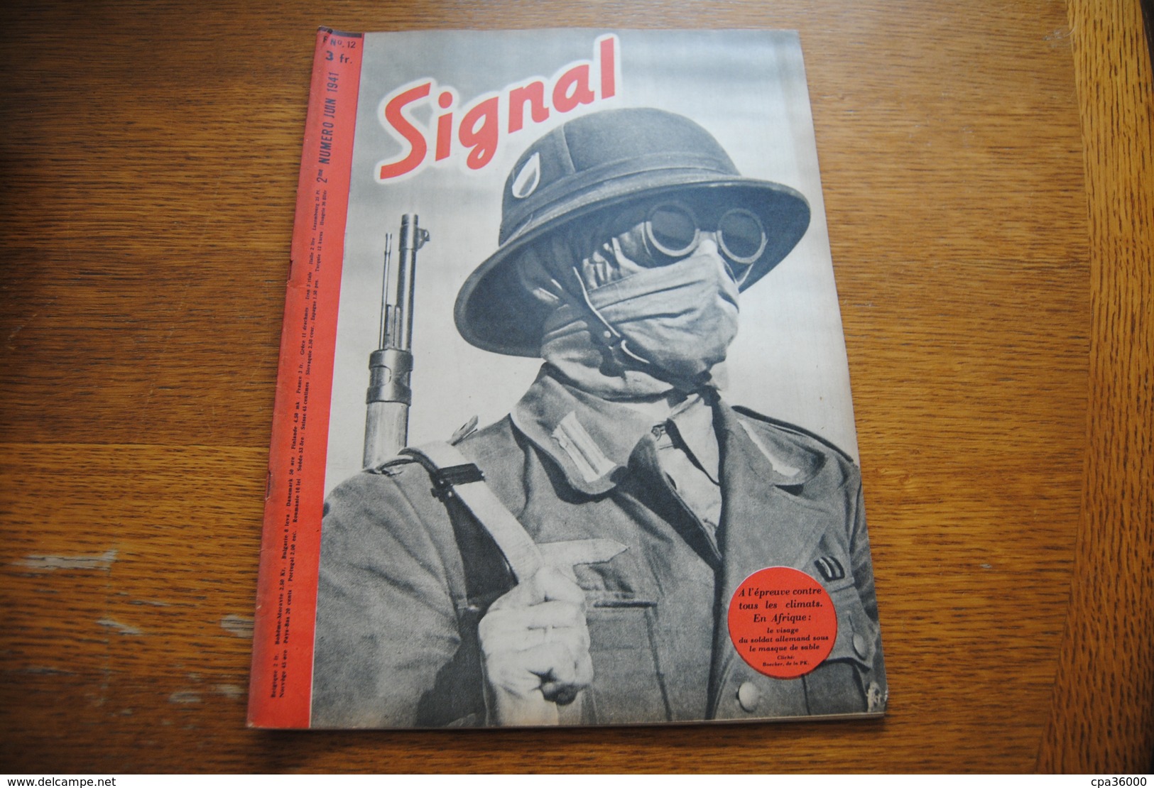 Revue SIGNAL 1941 N° 12  Militaria Guerre WWII - Autres & Non Classés