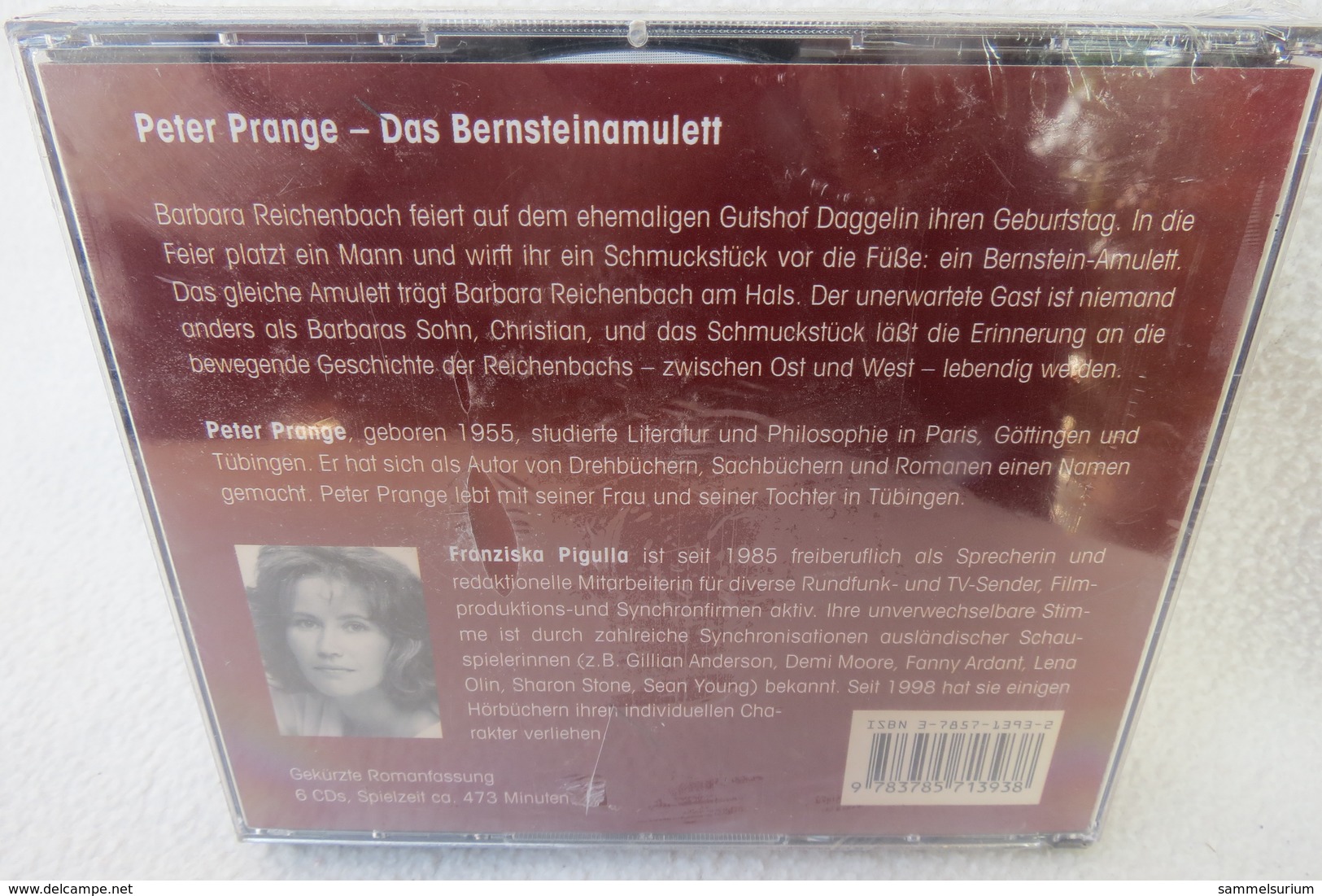 6 CDs Hörbuch "Das Bernsteinamulett" Noch Orig. Eingeschweißt, Spielzeit Ca. 473 Minuten - Sonstige & Ohne Zuordnung