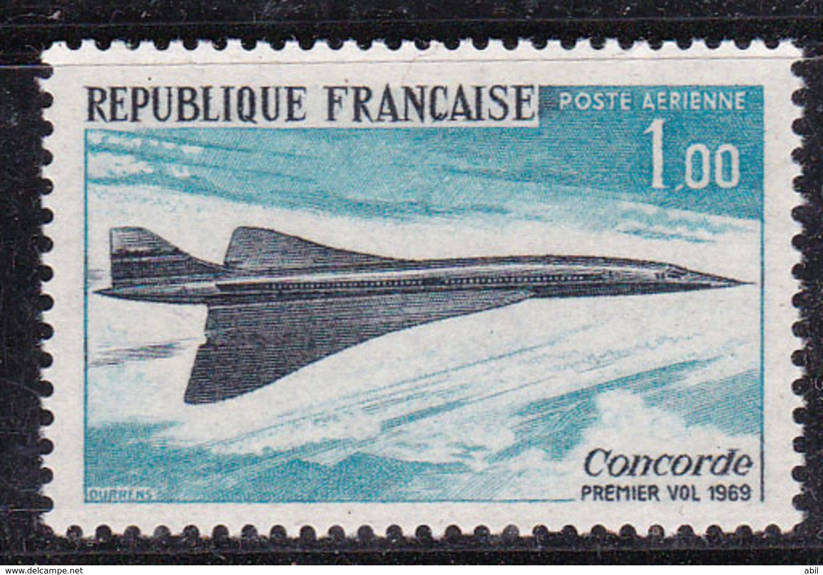 France 1969 N°Y.T. : PA. 43 ** - 1960-.... Ungebraucht