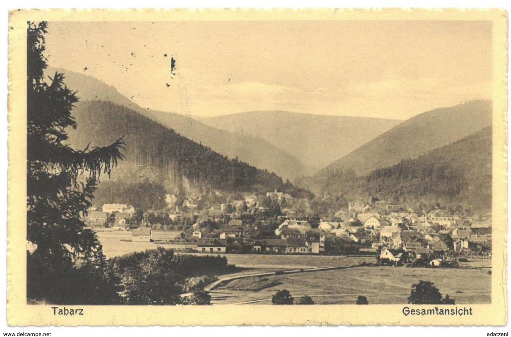 Germania Tabarz Kurhotel Schießhaus Mit Villa Echarti U. Villa Anna, Tabarz, Thür. Wald Viaggiata 1926 - Tabarz