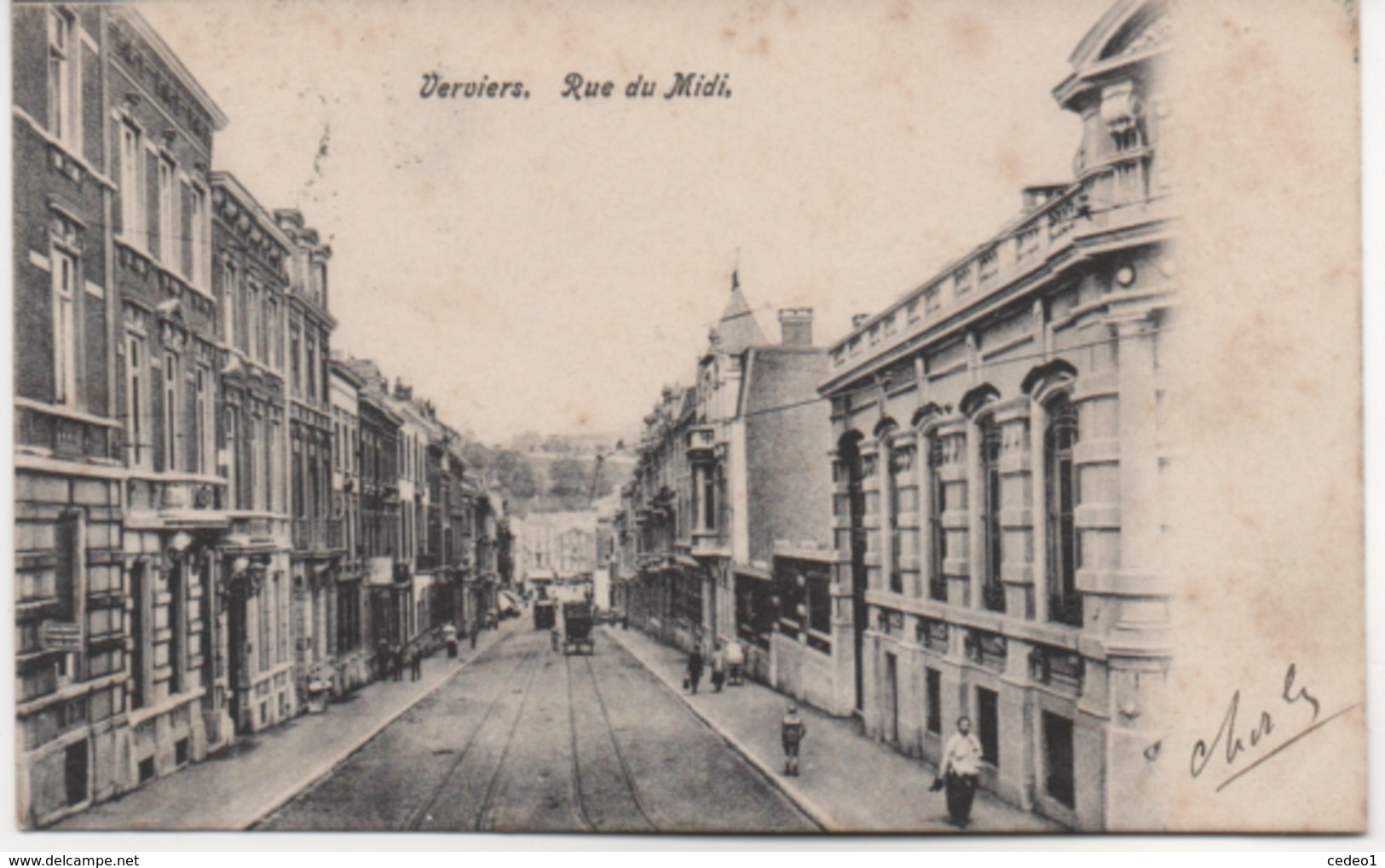 VERVIERS  RUE DU MIDI - Verviers