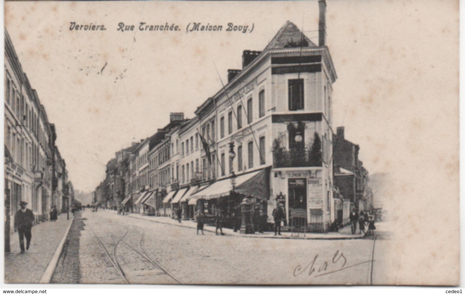 VERVIERS  RUE TRANCHEE  MAISON BOVY - Verviers